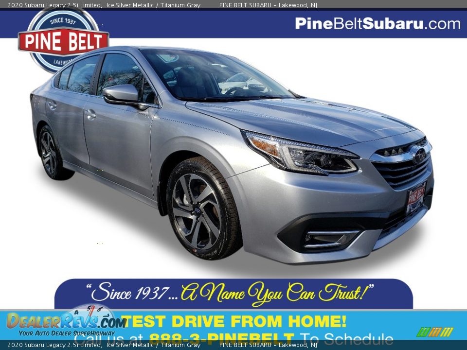 2020 Subaru Legacy 2.5i Limited Ice Silver Metallic / Titanium Gray Photo #1