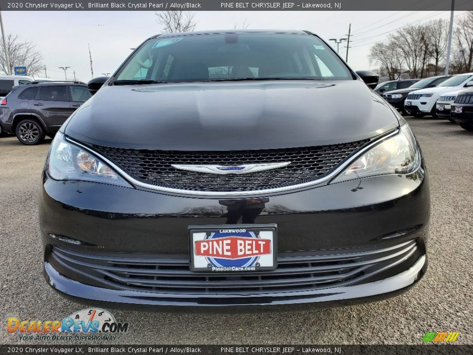 2020 Chrysler Voyager LX Brilliant Black Crystal Pearl / Alloy/Black Photo #2