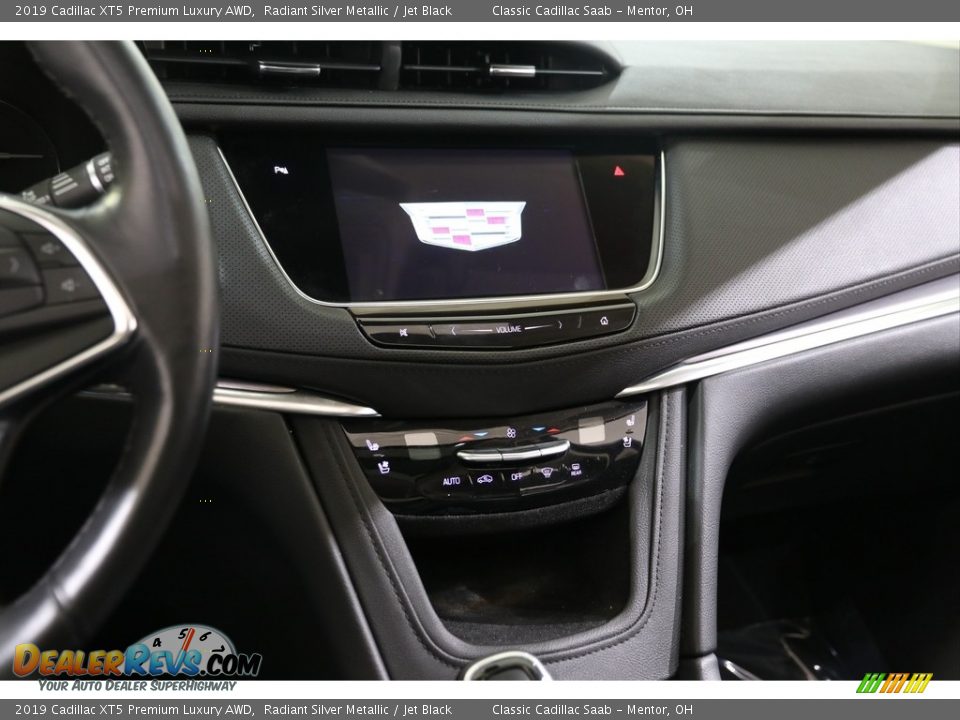 2019 Cadillac XT5 Premium Luxury AWD Radiant Silver Metallic / Jet Black Photo #9