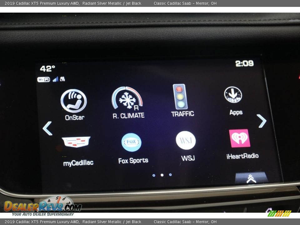 2019 Cadillac XT5 Premium Luxury AWD Radiant Silver Metallic / Jet Black Photo #11