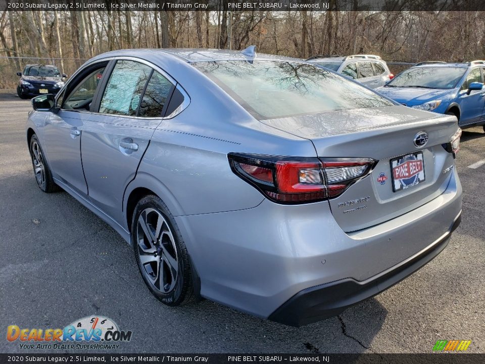 2020 Subaru Legacy 2.5i Limited Ice Silver Metallic / Titanium Gray Photo #4