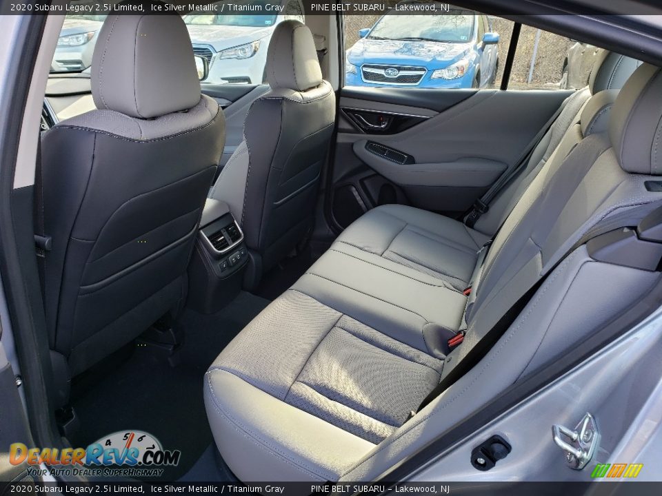 2020 Subaru Legacy 2.5i Limited Ice Silver Metallic / Titanium Gray Photo #6