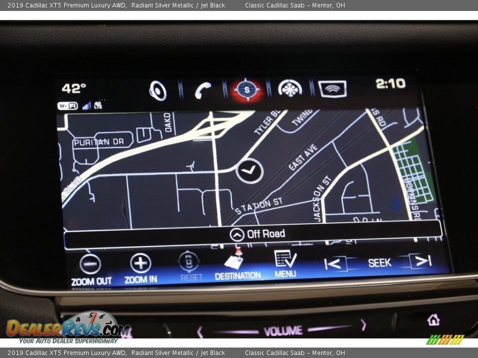 2019 Cadillac XT5 Premium Luxury AWD Radiant Silver Metallic / Jet Black Photo #15