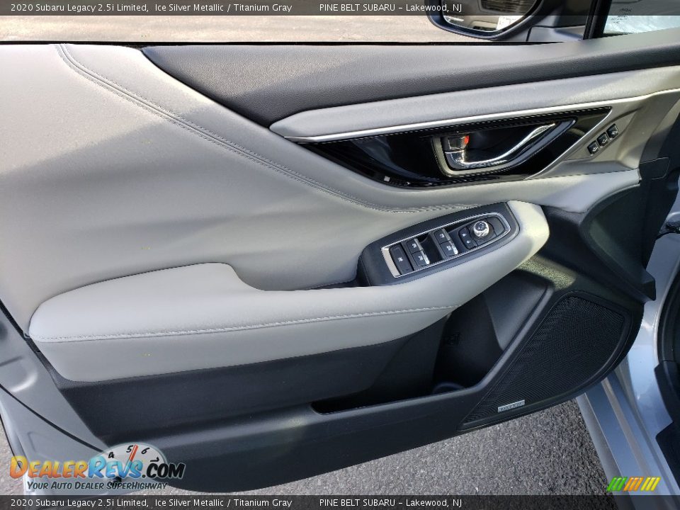 2020 Subaru Legacy 2.5i Limited Ice Silver Metallic / Titanium Gray Photo #7