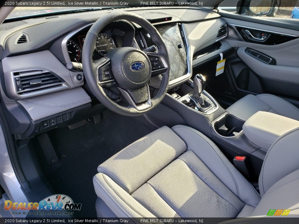 2020 Subaru Legacy 2.5i Limited Ice Silver Metallic / Titanium Gray Photo #8