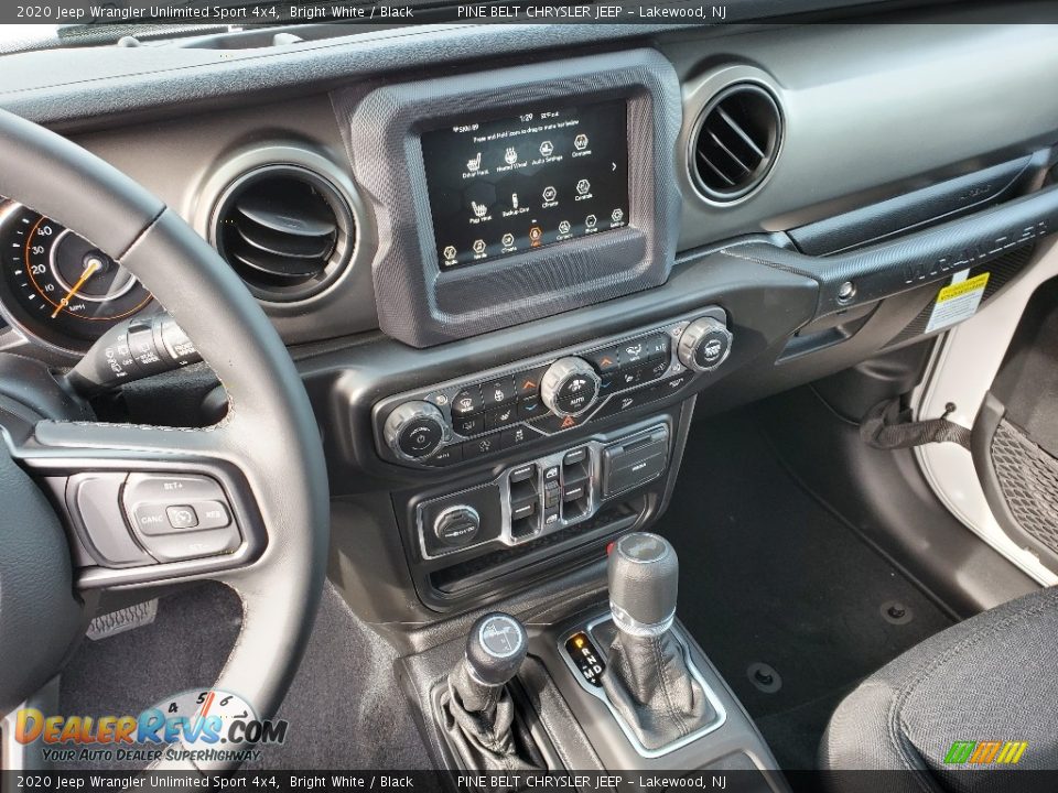 2020 Jeep Wrangler Unlimited Sport 4x4 Bright White / Black Photo #10