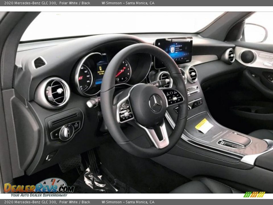 2020 Mercedes-Benz GLC 300 Polar White / Black Photo #4