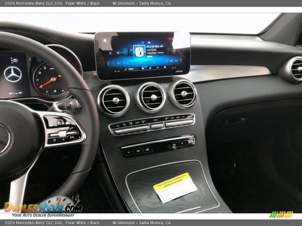 2020 Mercedes-Benz GLC 300 Polar White / Black Photo #6