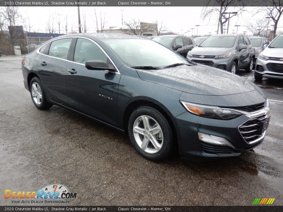 2020 Chevrolet Malibu LS Shadow Gray Metallic / Jet Black Photo #3
