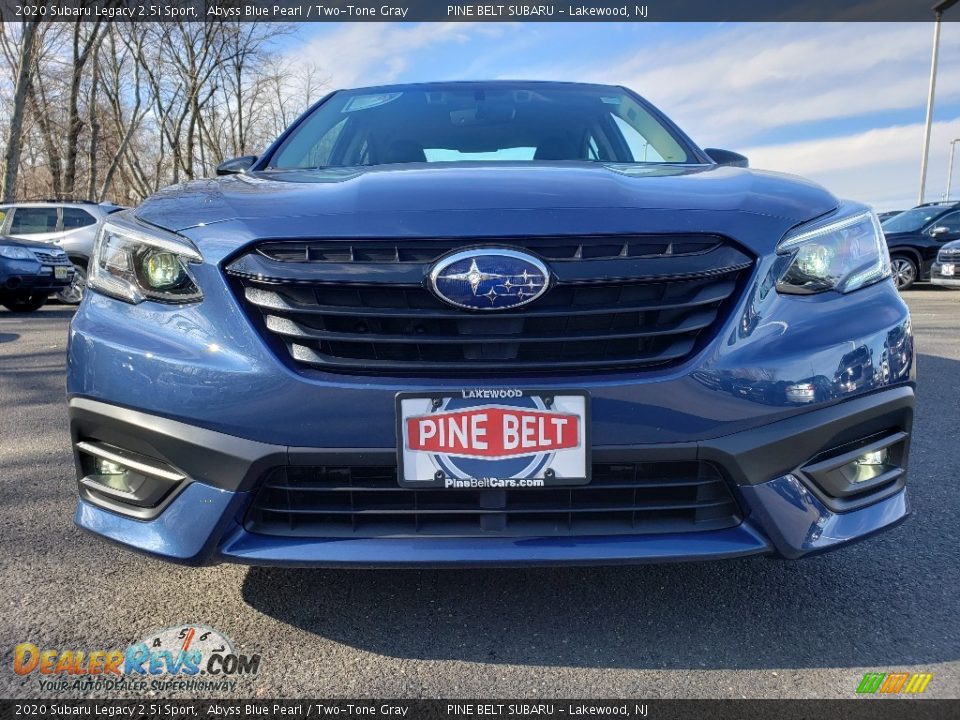 2020 Subaru Legacy 2.5i Sport Abyss Blue Pearl / Two-Tone Gray Photo #2