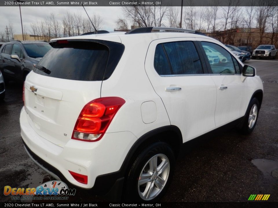 2020 Chevrolet Trax LT AWD Summit White / Jet Black Photo #4