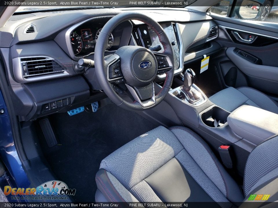2020 Subaru Legacy 2.5i Sport Abyss Blue Pearl / Two-Tone Gray Photo #8