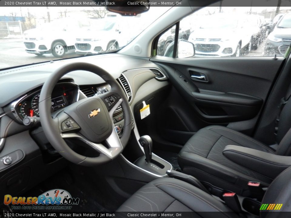 2020 Chevrolet Trax LT AWD Mosaic Black Metallic / Jet Black Photo #6