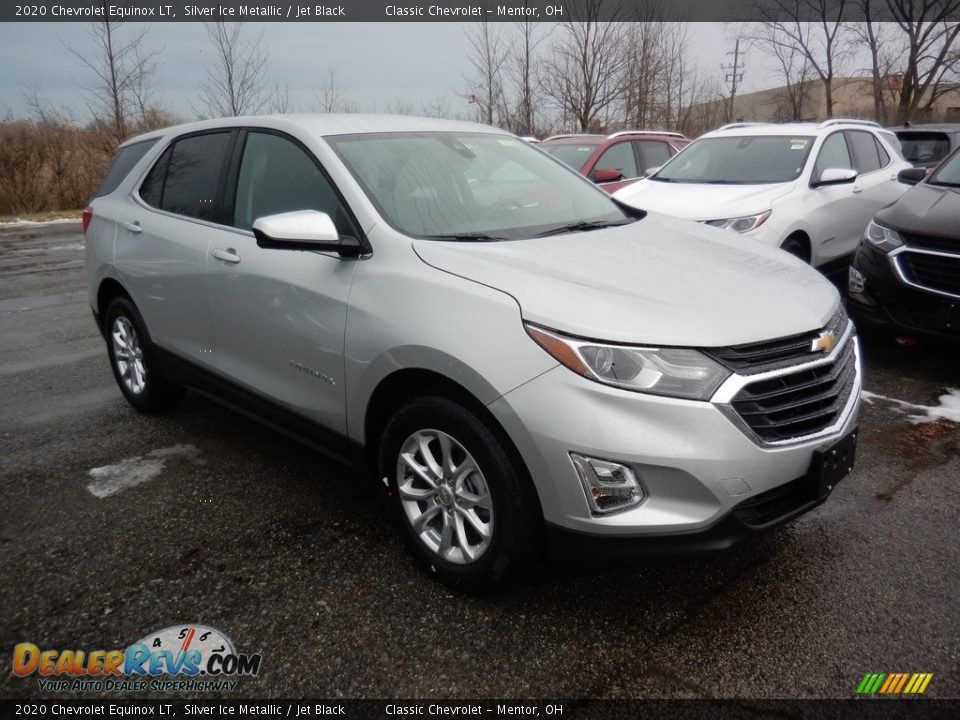 2020 Chevrolet Equinox LT Silver Ice Metallic / Jet Black Photo #3