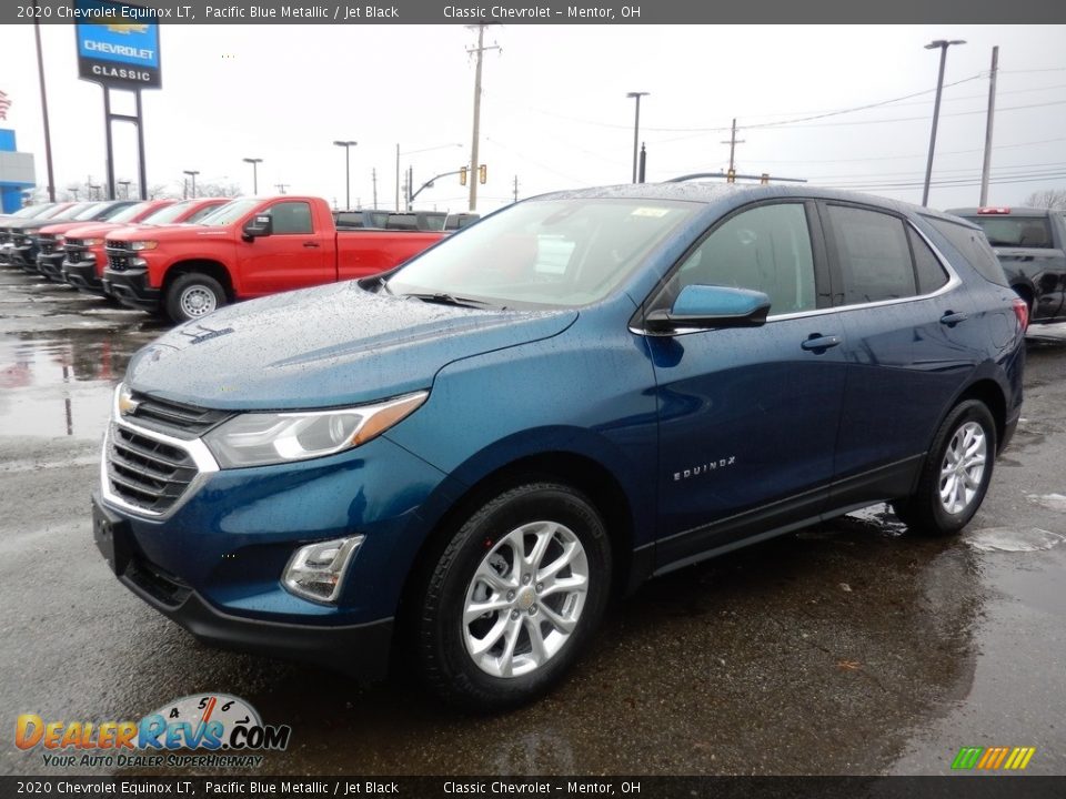 2020 Chevrolet Equinox LT Pacific Blue Metallic / Jet Black Photo #1