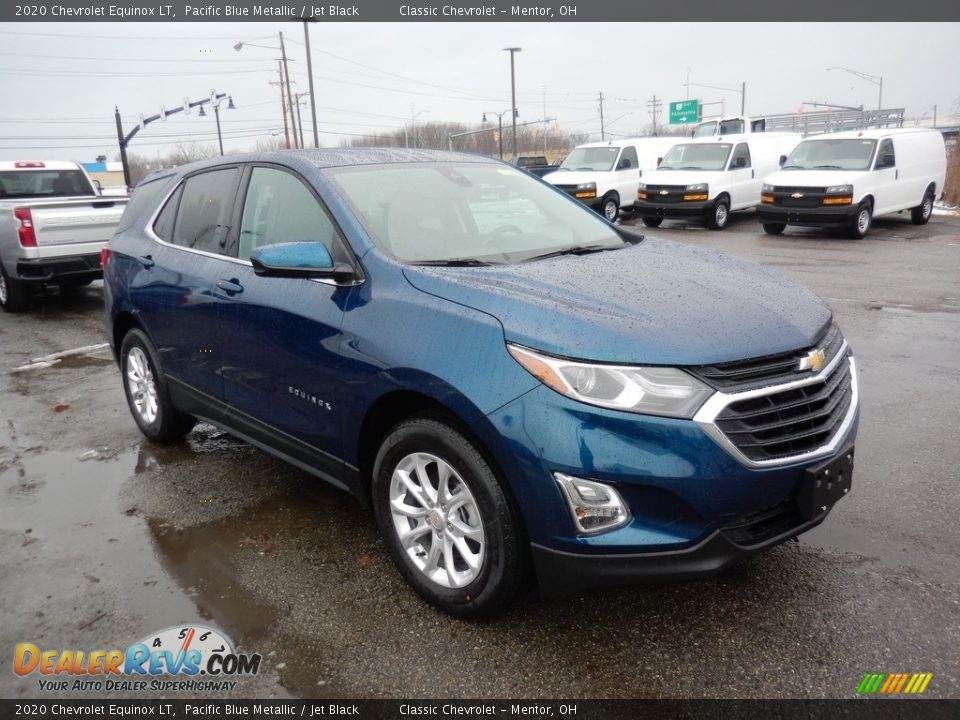 2020 Chevrolet Equinox LT Pacific Blue Metallic / Jet Black Photo #3