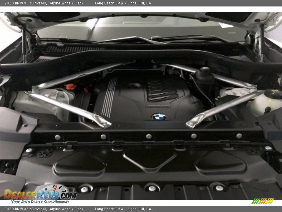 2020 BMW X5 sDrive40i Alpine White / Black Photo #9