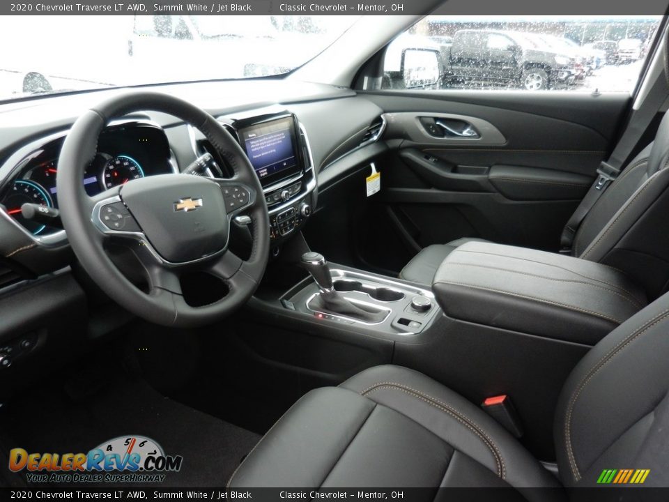 2020 Chevrolet Traverse LT AWD Summit White / Jet Black Photo #6