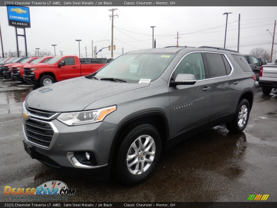2020 Chevrolet Traverse LT AWD Satin Steel Metallic / Jet Black Photo #1