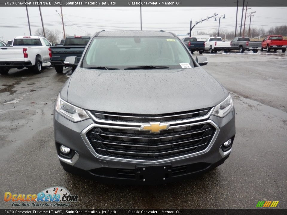 2020 Chevrolet Traverse LT AWD Satin Steel Metallic / Jet Black Photo #2