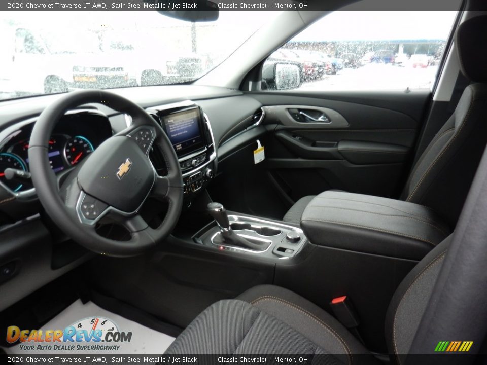 2020 Chevrolet Traverse LT AWD Satin Steel Metallic / Jet Black Photo #6