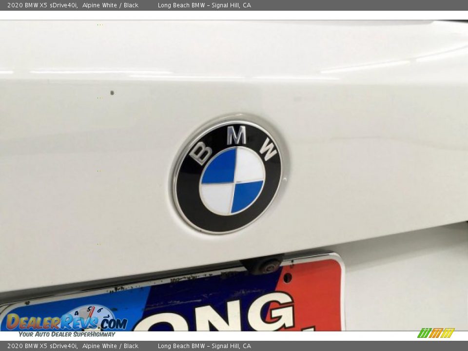 2020 BMW X5 sDrive40i Alpine White / Black Photo #23