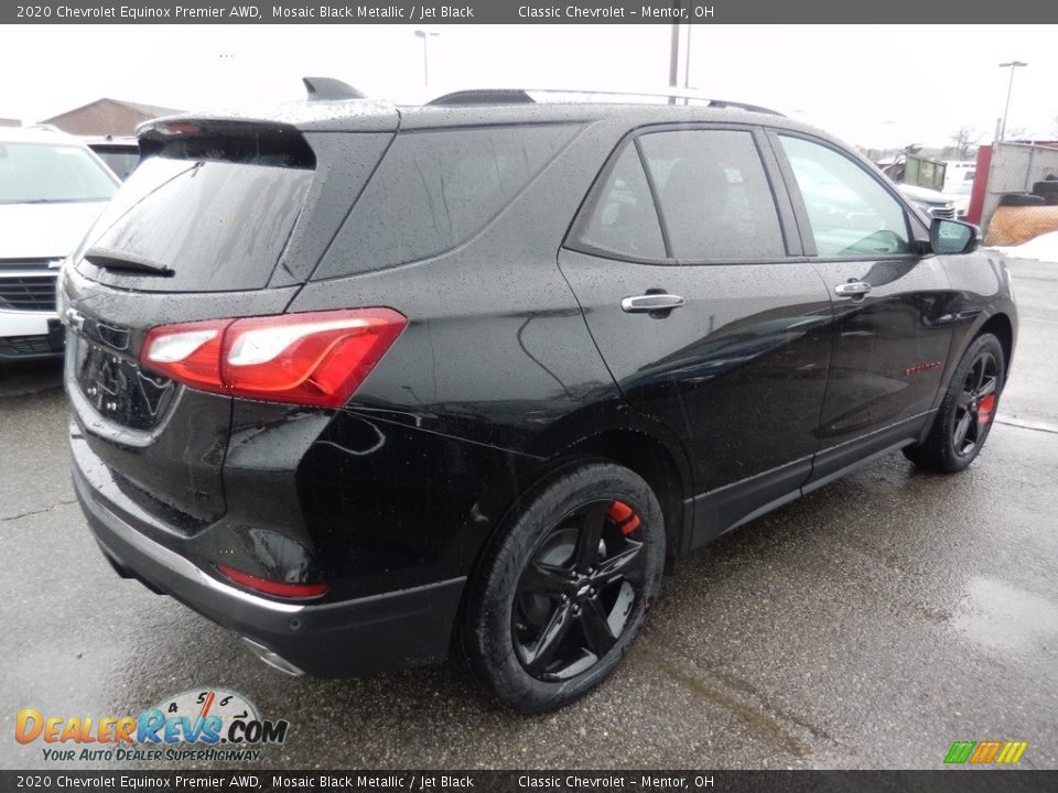 2020 Chevrolet Equinox Premier AWD Mosaic Black Metallic / Jet Black Photo #4