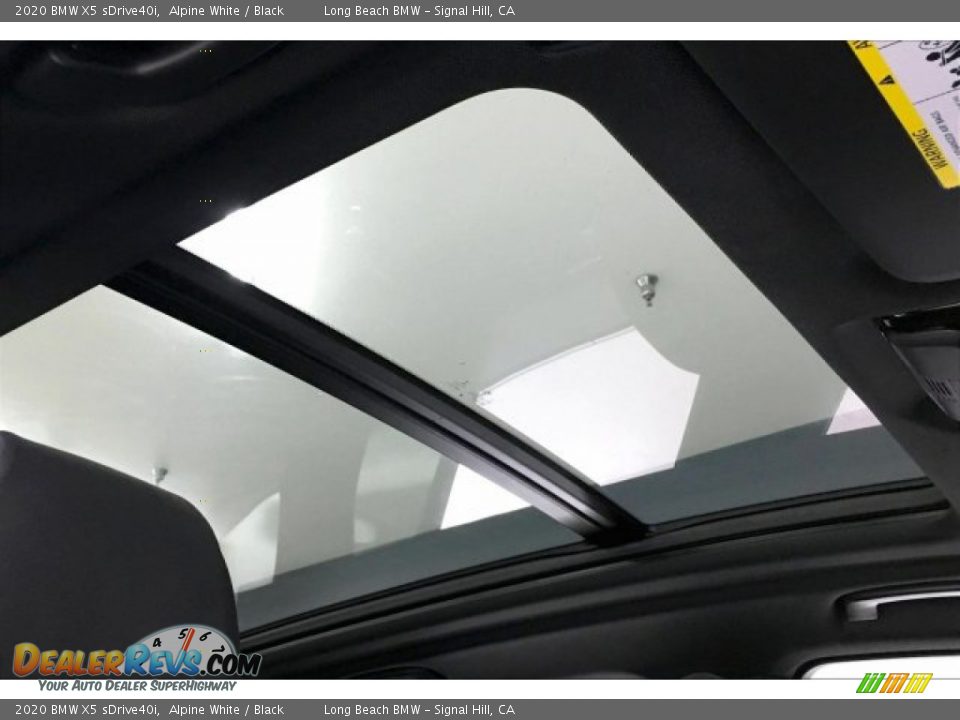 2020 BMW X5 sDrive40i Alpine White / Black Photo #25