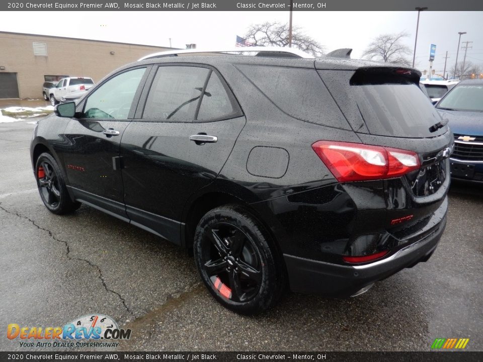 2020 Chevrolet Equinox Premier AWD Mosaic Black Metallic / Jet Black Photo #5