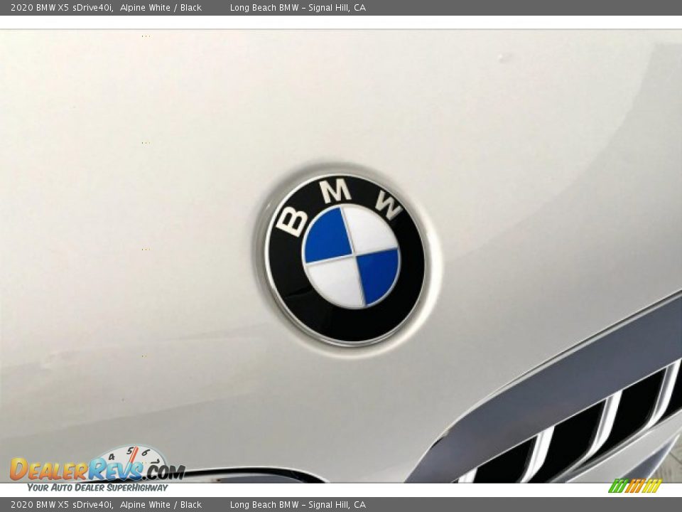 2020 BMW X5 sDrive40i Alpine White / Black Photo #29