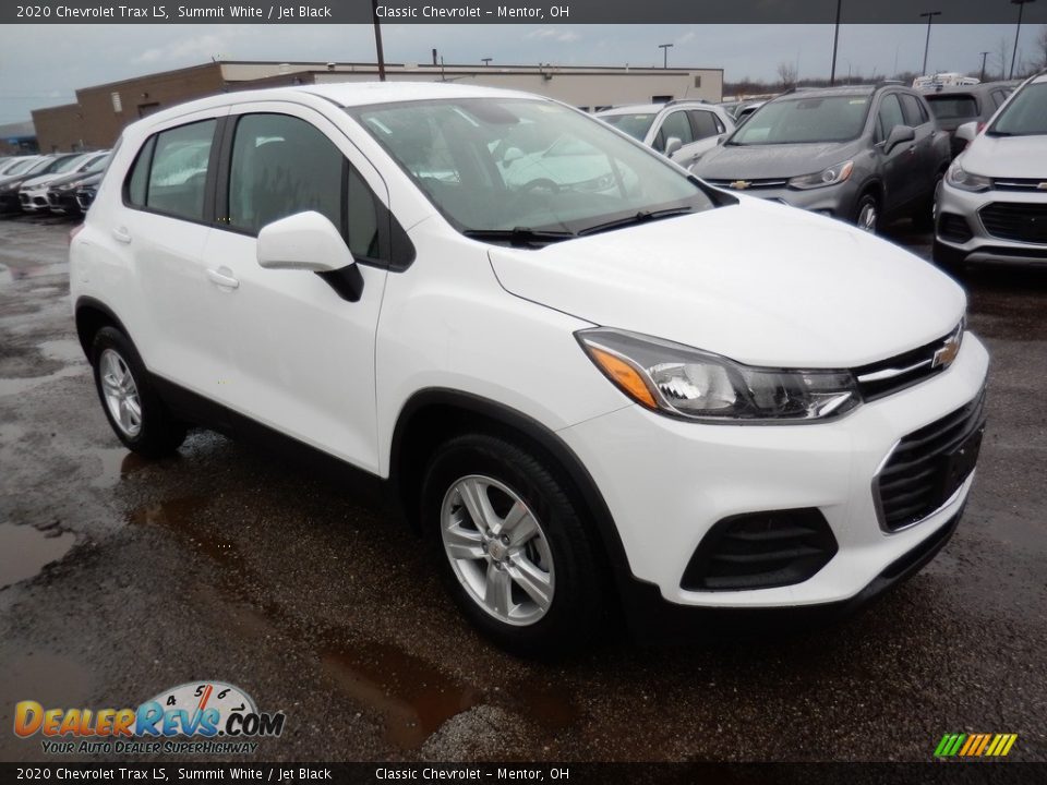 2020 Chevrolet Trax LS Summit White / Jet Black Photo #3