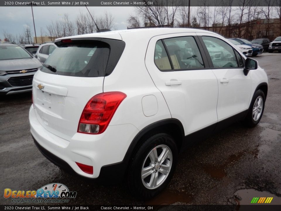 2020 Chevrolet Trax LS Summit White / Jet Black Photo #4
