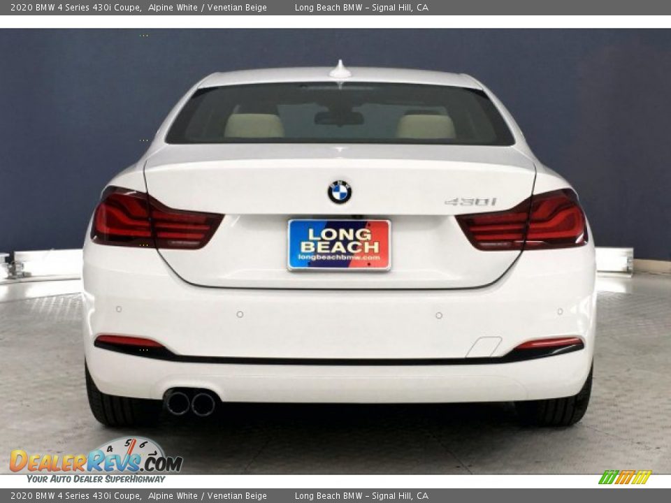 2020 BMW 4 Series 430i Coupe Alpine White / Venetian Beige Photo #3