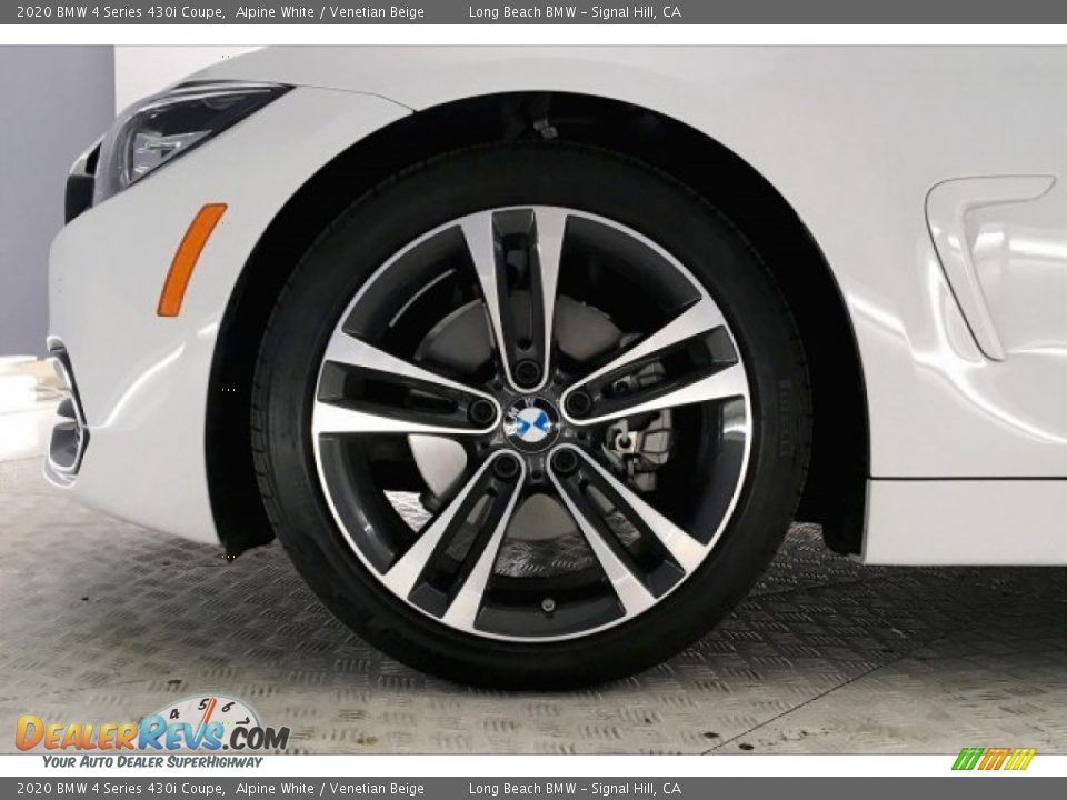 2020 BMW 4 Series 430i Coupe Alpine White / Venetian Beige Photo #8
