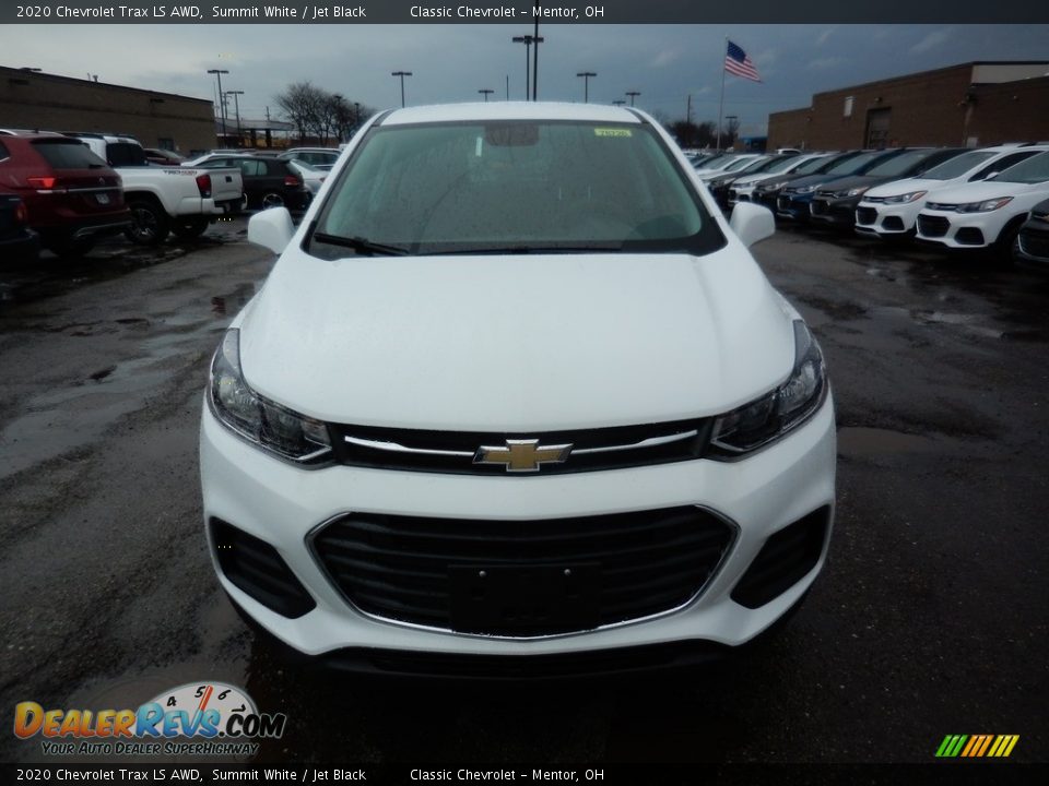 2020 Chevrolet Trax LS AWD Summit White / Jet Black Photo #2