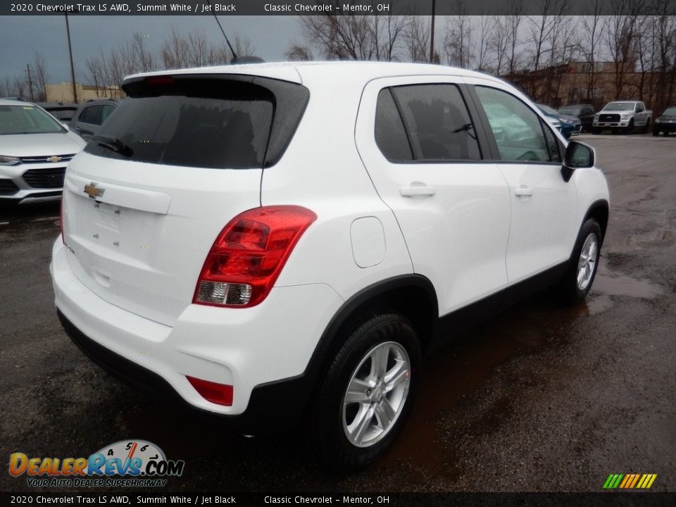 2020 Chevrolet Trax LS AWD Summit White / Jet Black Photo #4