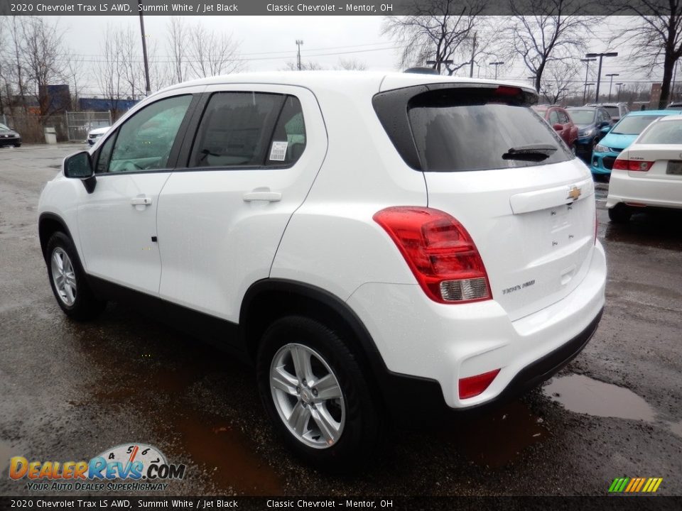 2020 Chevrolet Trax LS AWD Summit White / Jet Black Photo #5