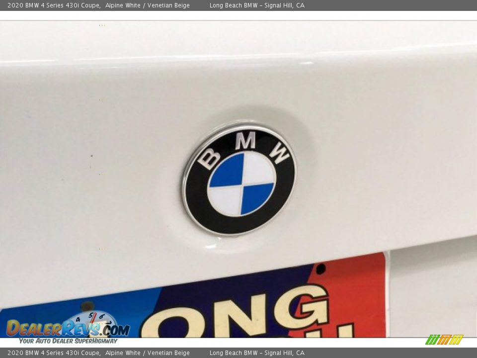 2020 BMW 4 Series 430i Coupe Alpine White / Venetian Beige Photo #23