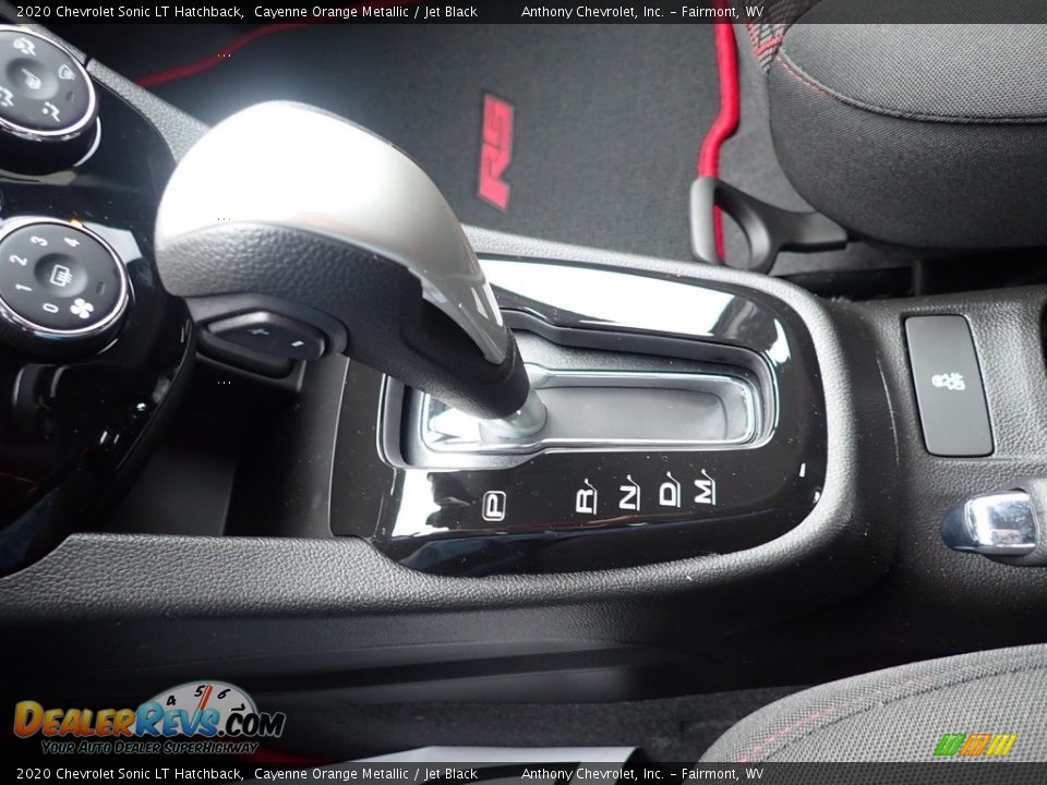 2020 Chevrolet Sonic LT Hatchback Cayenne Orange Metallic / Jet Black Photo #20