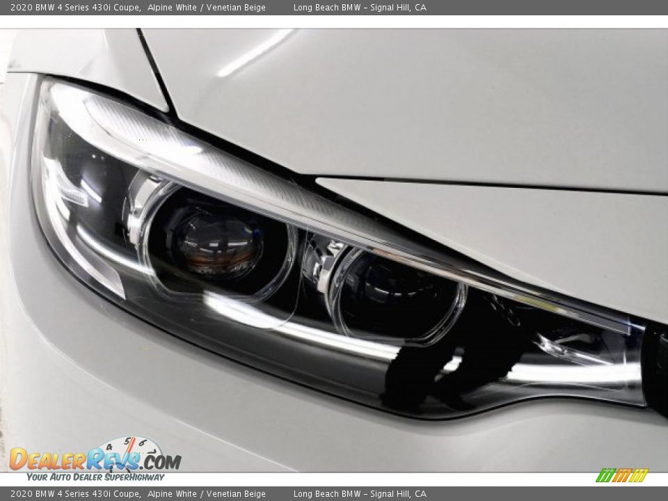 2020 BMW 4 Series 430i Coupe Alpine White / Venetian Beige Photo #28