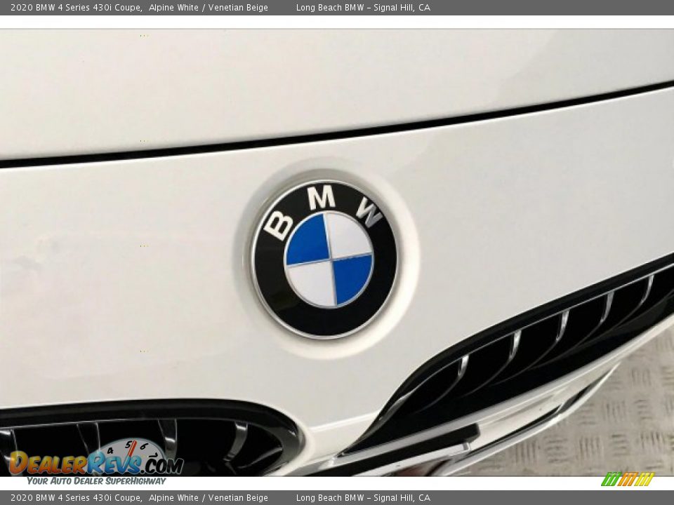 2020 BMW 4 Series 430i Coupe Alpine White / Venetian Beige Photo #29