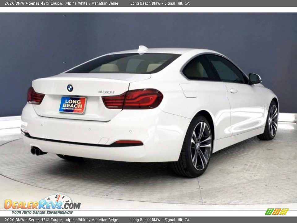 2020 BMW 4 Series 430i Coupe Alpine White / Venetian Beige Photo #30