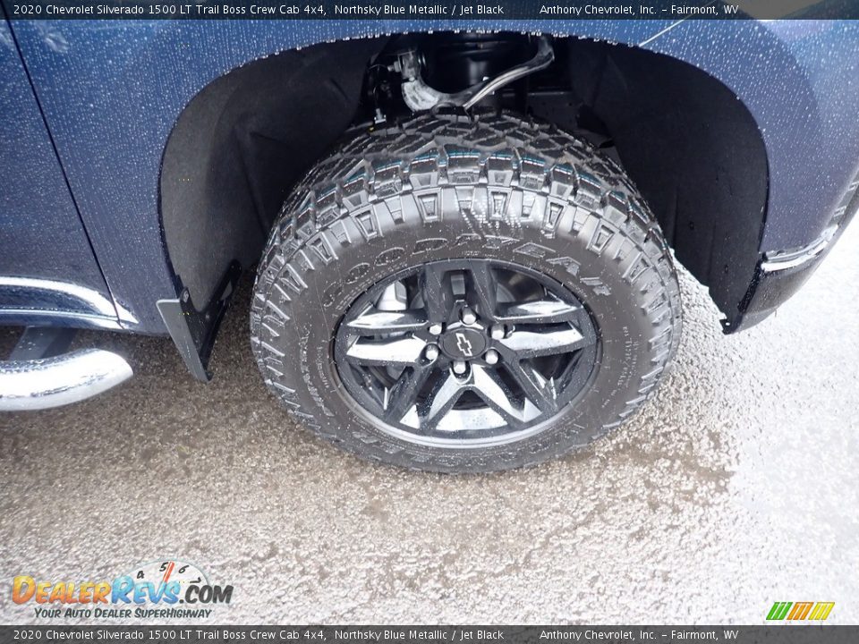 2020 Chevrolet Silverado 1500 LT Trail Boss Crew Cab 4x4 Northsky Blue Metallic / Jet Black Photo #2