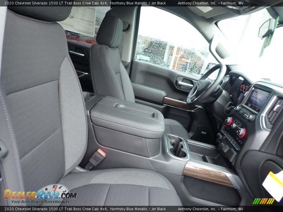 2020 Chevrolet Silverado 1500 LT Trail Boss Crew Cab 4x4 Northsky Blue Metallic / Jet Black Photo #3