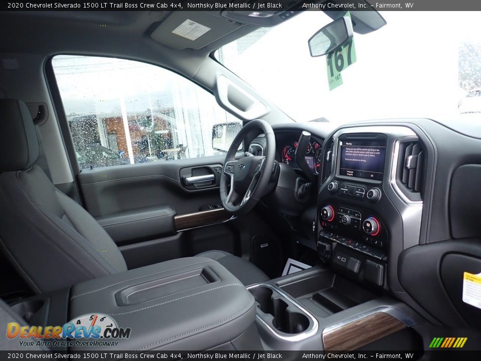 2020 Chevrolet Silverado 1500 LT Trail Boss Crew Cab 4x4 Northsky Blue Metallic / Jet Black Photo #4