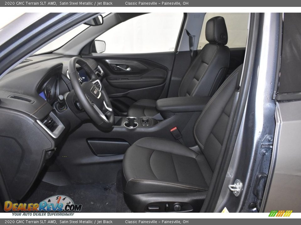 2020 GMC Terrain SLT AWD Satin Steel Metallic / Jet Black Photo #7