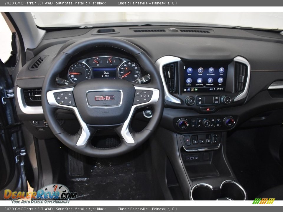 2020 GMC Terrain SLT AWD Satin Steel Metallic / Jet Black Photo #10