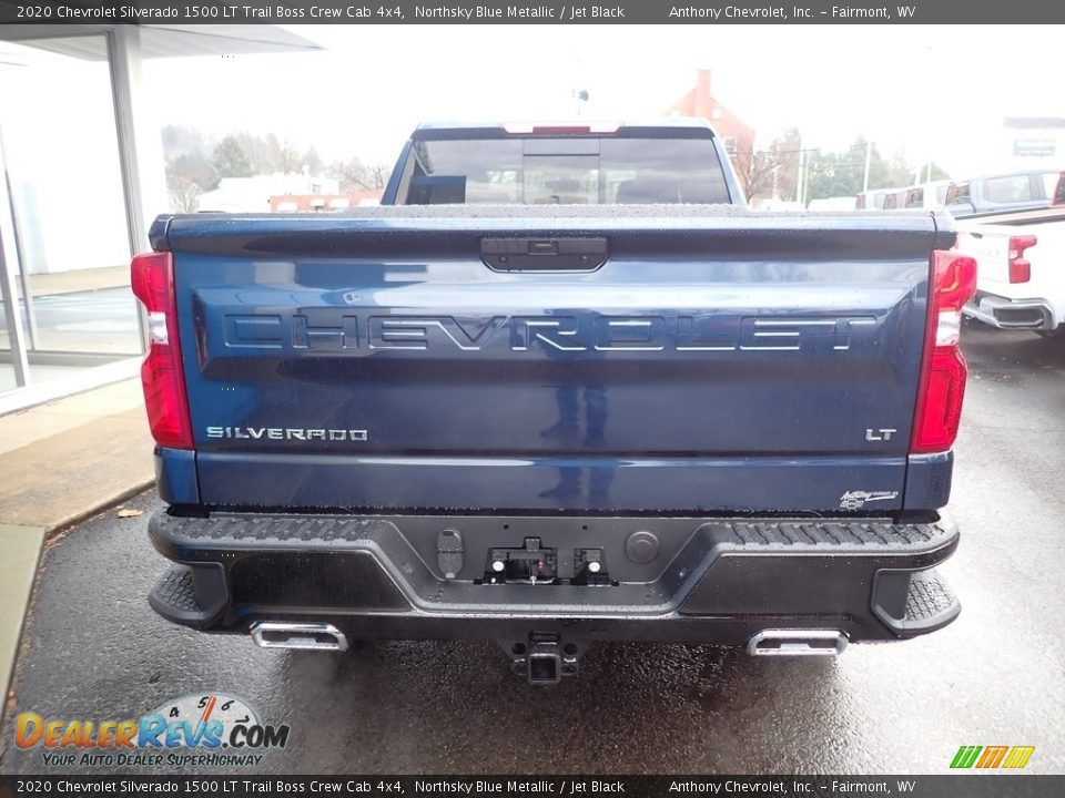2020 Chevrolet Silverado 1500 LT Trail Boss Crew Cab 4x4 Northsky Blue Metallic / Jet Black Photo #8