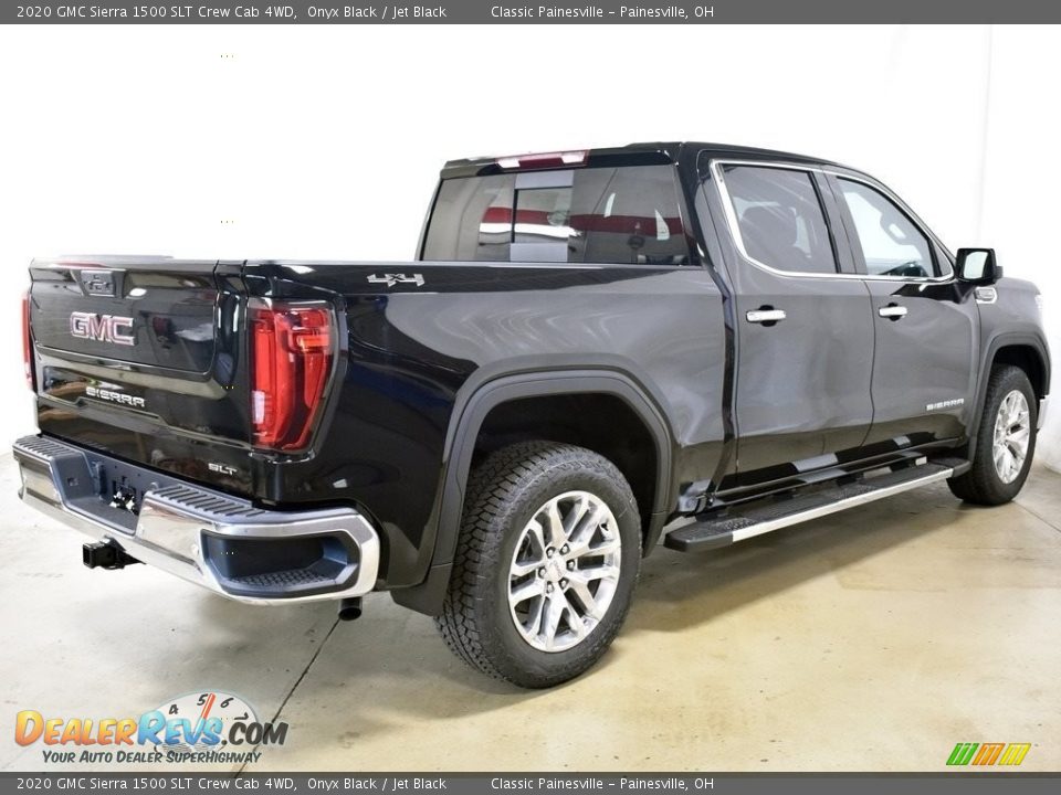 2020 GMC Sierra 1500 SLT Crew Cab 4WD Onyx Black / Jet Black Photo #2