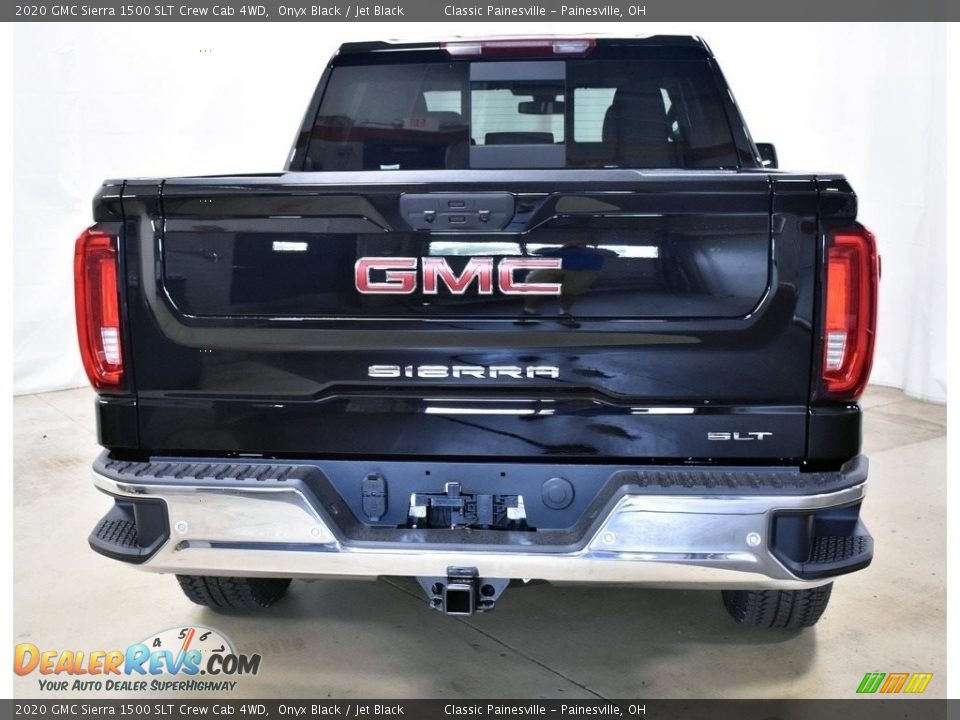 2020 GMC Sierra 1500 SLT Crew Cab 4WD Onyx Black / Jet Black Photo #3